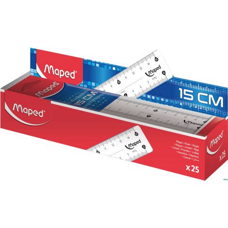 Linijka Maped Essentials plastikowa 15cm - 2